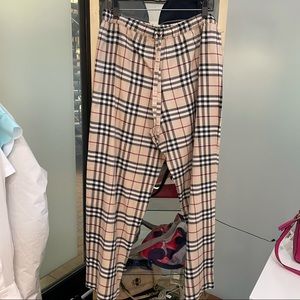 Burberry Classic Plaid Pajama Bottoms